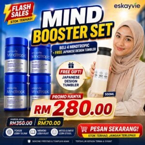 Flash Sales! - 4 x Mindtropic + FREE Japanese Design Tumbler