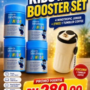 Flash Sales! - 4 x Mindtropic Junior + FREE Tumbler Coffee