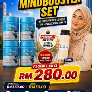 Flash Sales! - 4 x Mindtropic Junior + FREE Japanese Design Tumbler